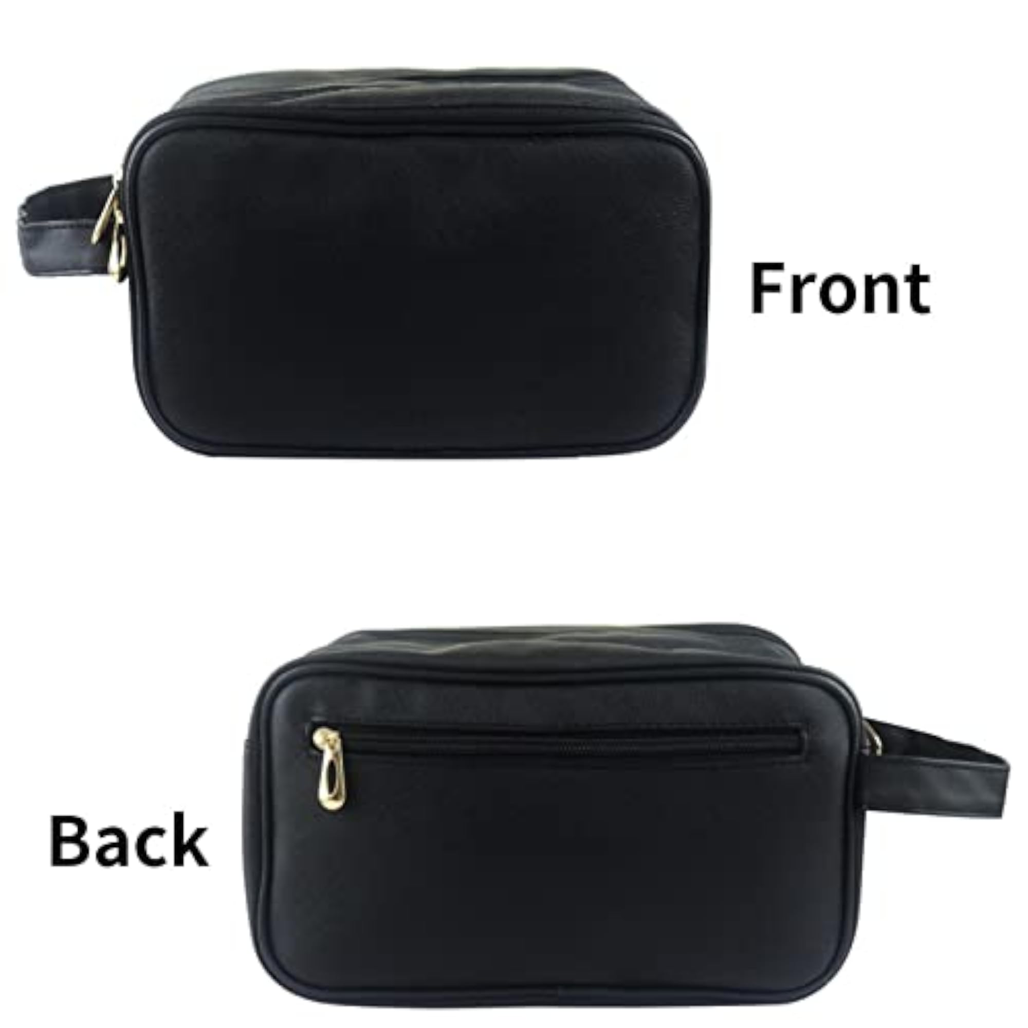 Waterproof Zippered Makeup Cosmetic Bag for Travel